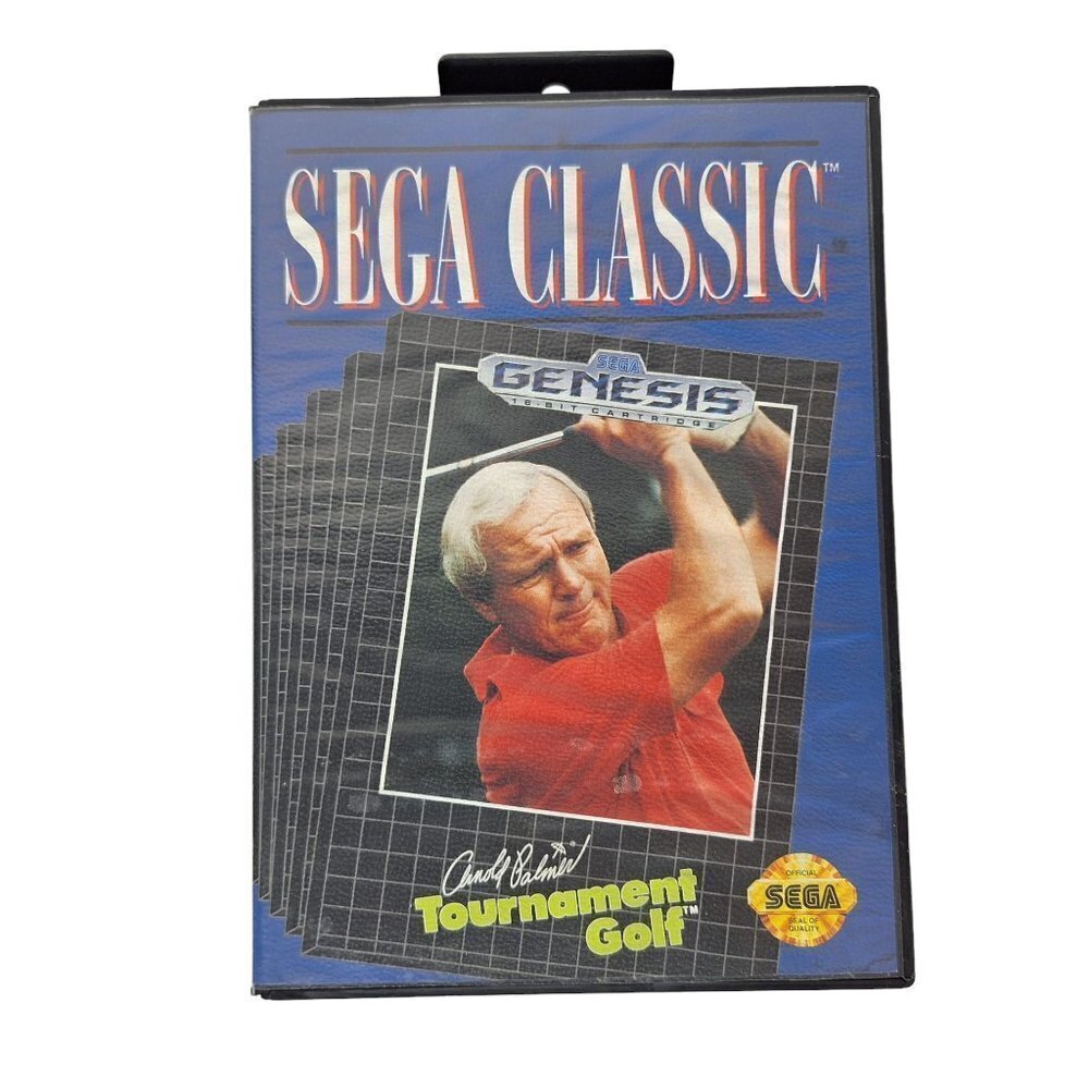 Arnold Palmer Tournament Golf Sega Genesis 1992 Game